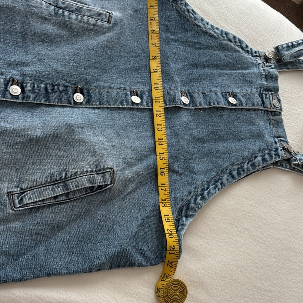 Denim overall Dress, Skirtall XXL. Celebrity Pink, - Picture 9 of 11